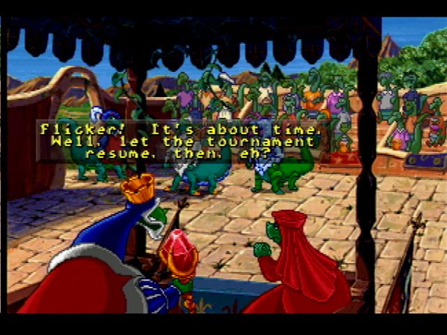 Blazing Dragons screenshot 4 for Sega Saturn